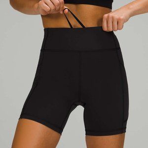 Lululemon Invigorate High-Rise Short 8" // Size: 8 // Color: Black